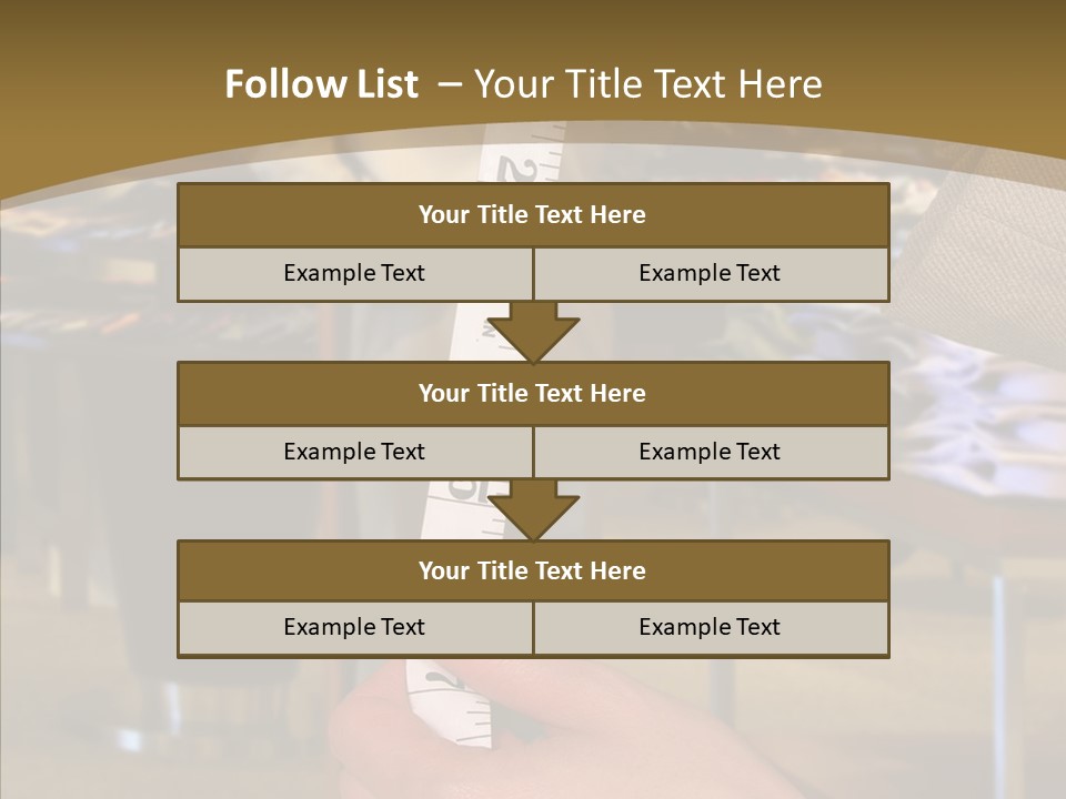 Helping Hand Young Closeup PowerPoint Template