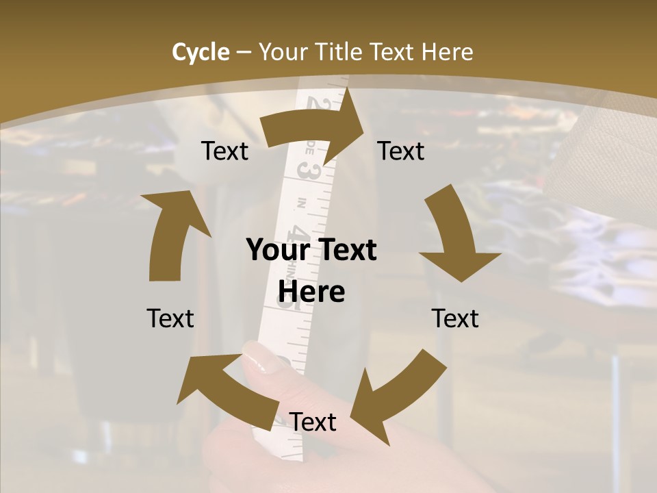 Helping Hand Young Closeup PowerPoint Template