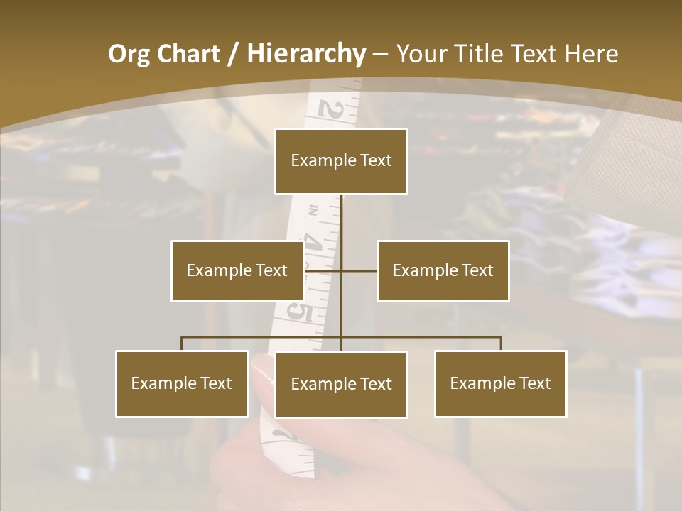 Helping Hand Young Closeup PowerPoint Template