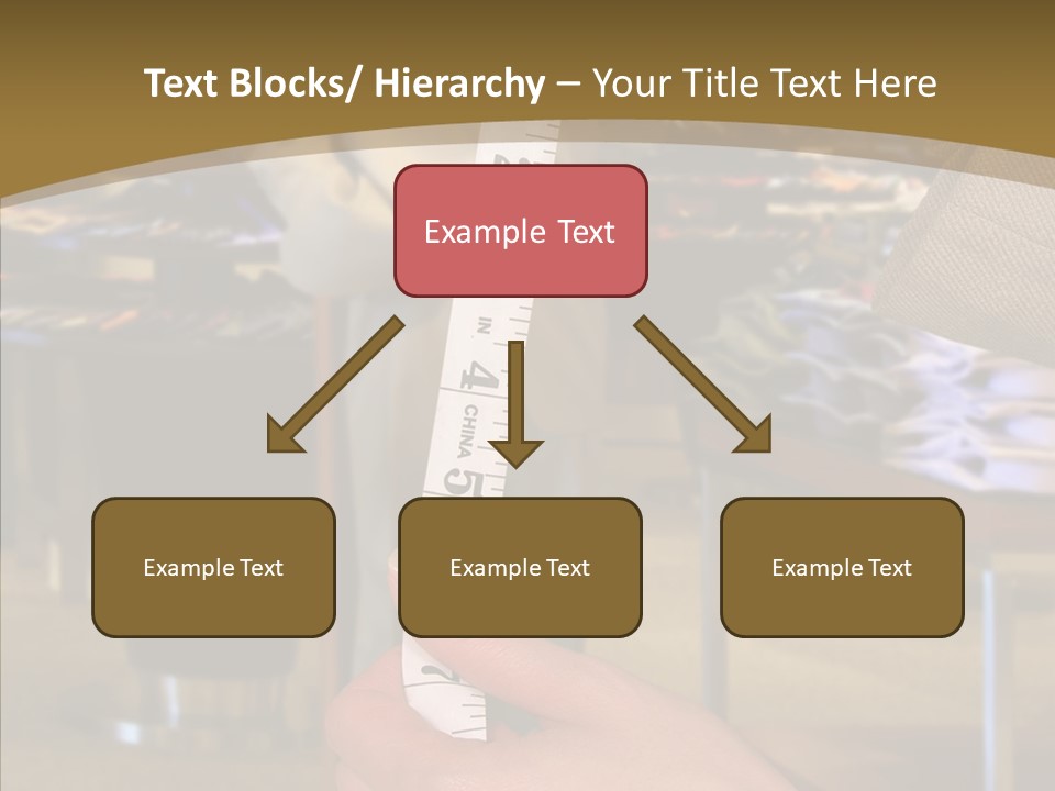 Helping Hand Young Closeup PowerPoint Template