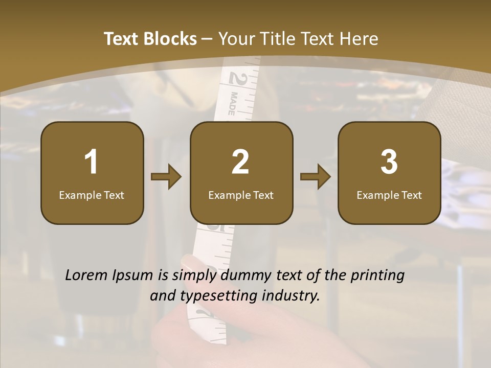 Helping Hand Young Closeup PowerPoint Template