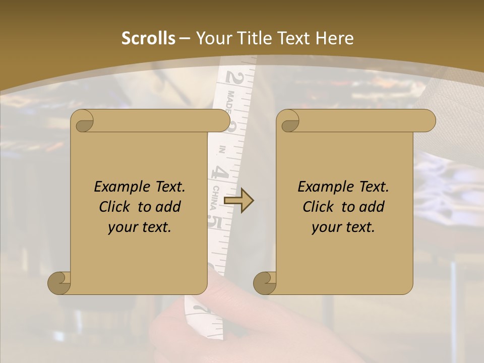 Helping Hand Young Closeup PowerPoint Template