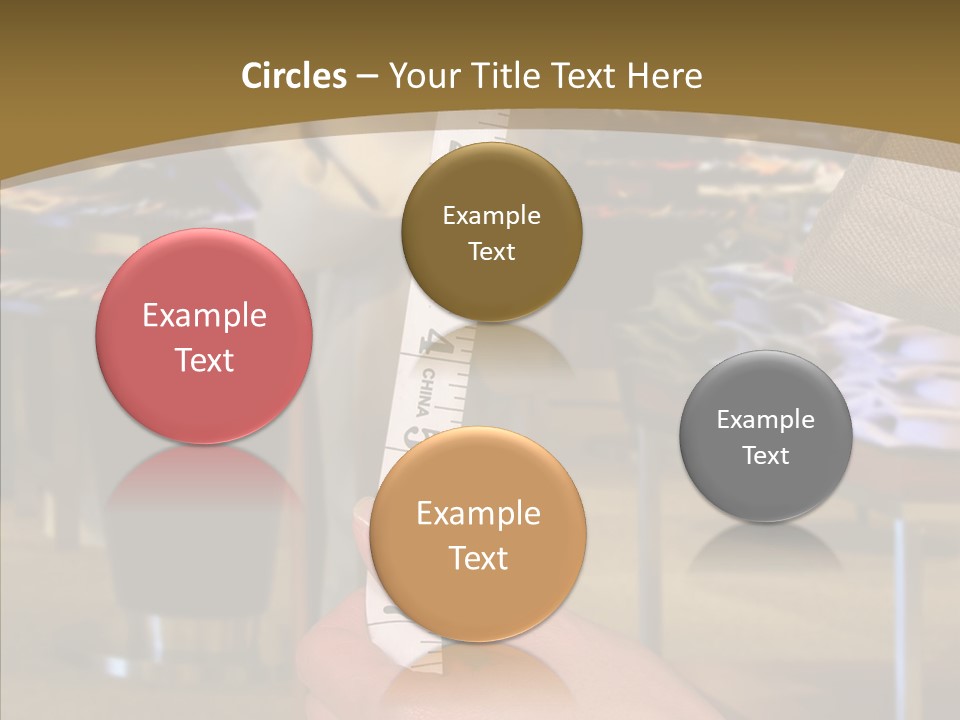 Helping Hand Young Closeup PowerPoint Template