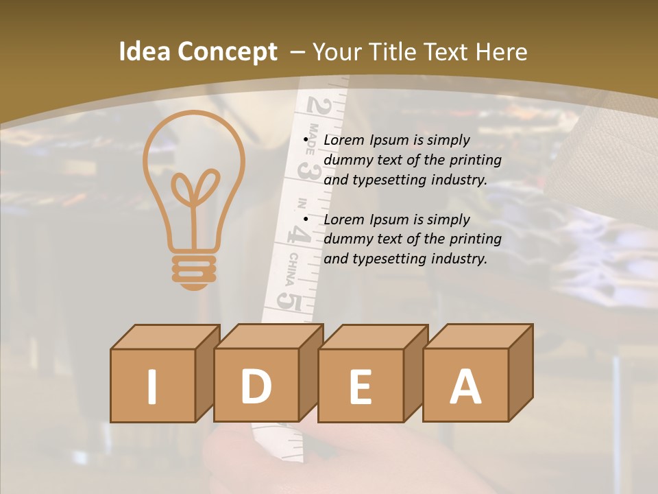 Helping Hand Young Closeup PowerPoint Template