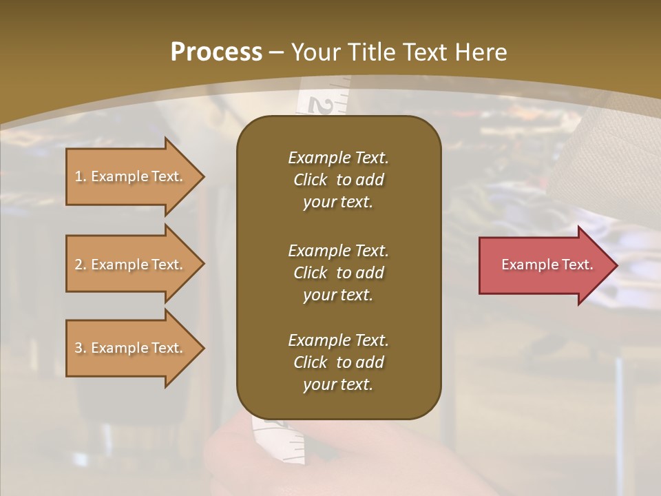 Helping Hand Young Closeup PowerPoint Template