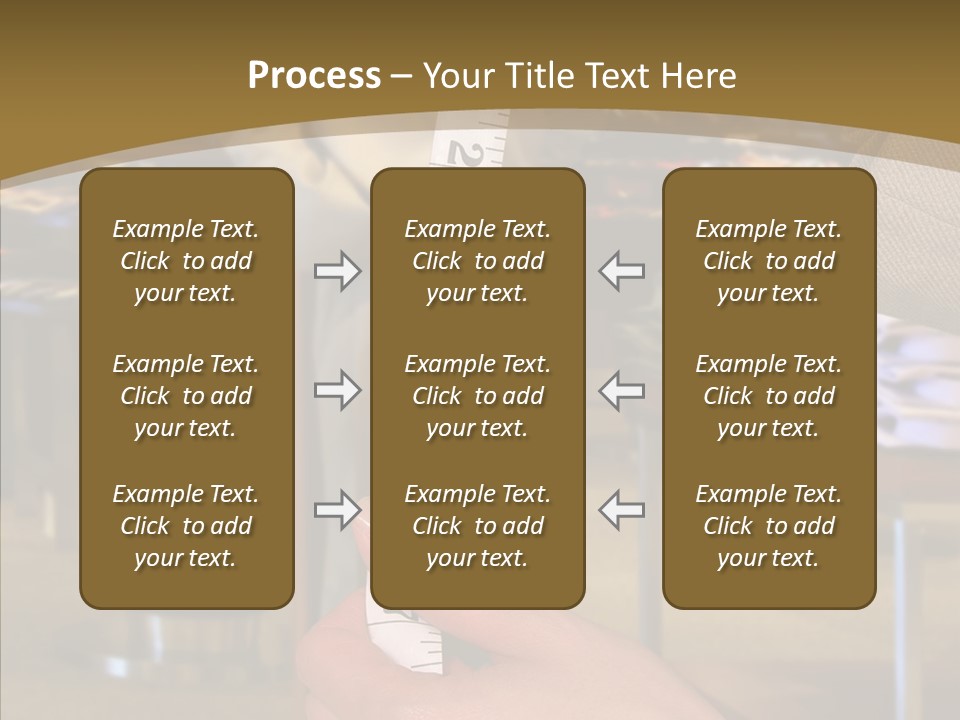 Helping Hand Young Closeup PowerPoint Template