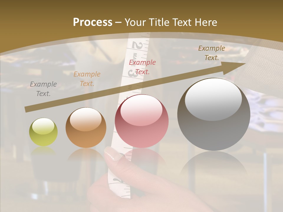 Helping Hand Young Closeup PowerPoint Template