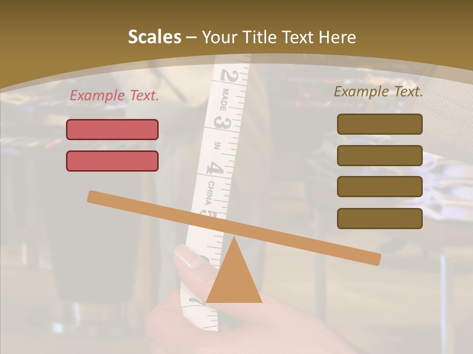 Helping Hand Young Closeup PowerPoint Template