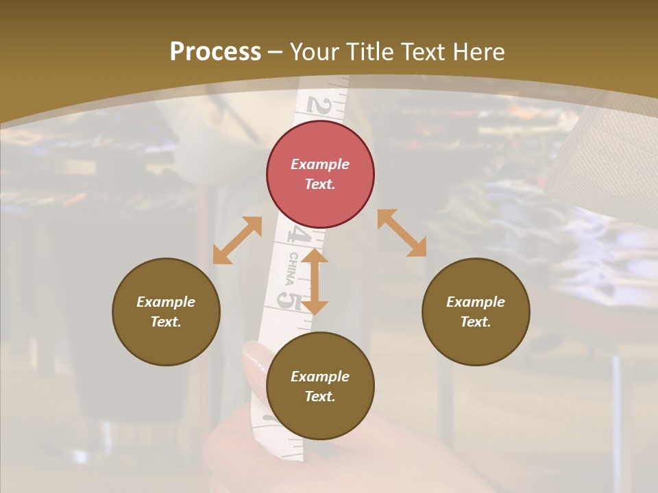 Helping Hand Young Closeup PowerPoint Template