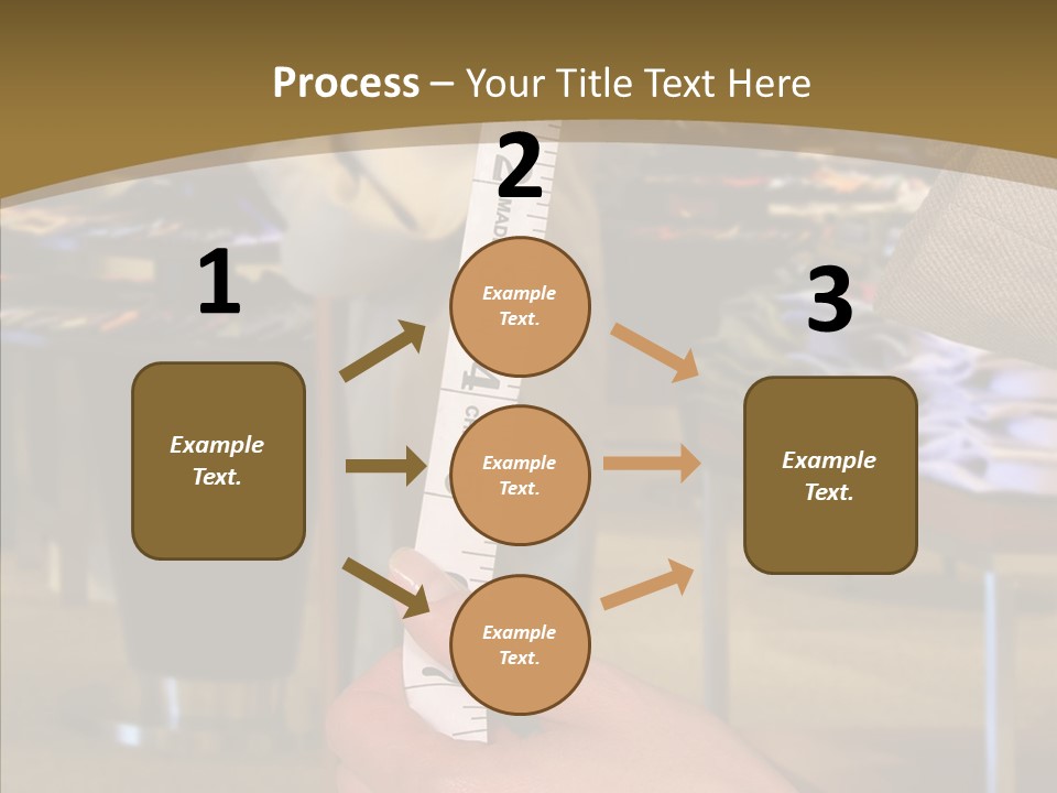 Helping Hand Young Closeup PowerPoint Template