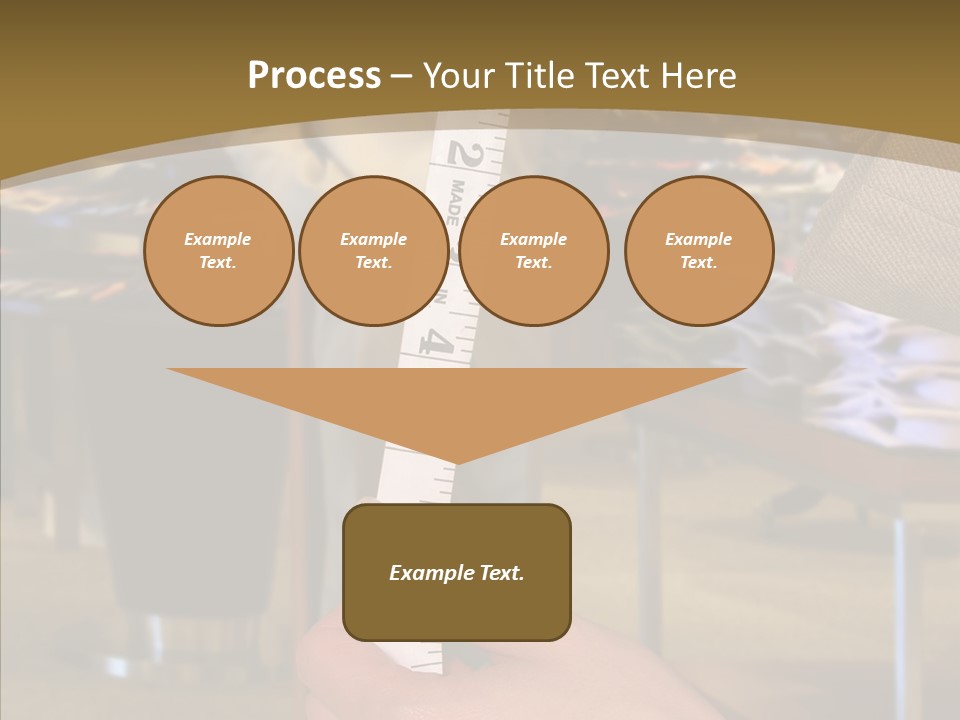 Helping Hand Young Closeup PowerPoint Template