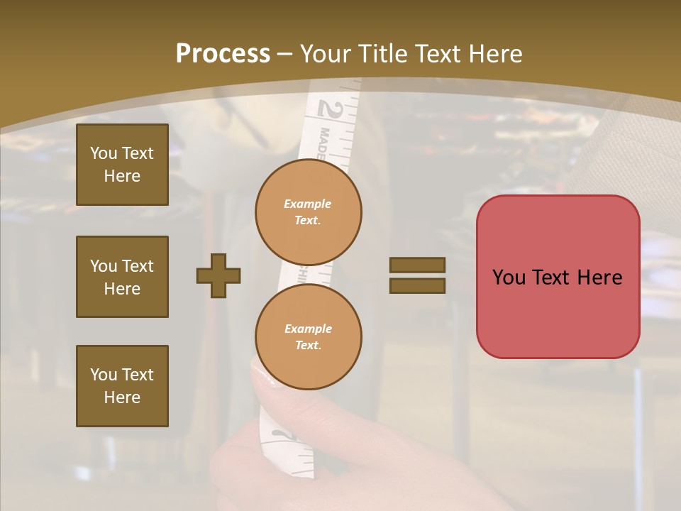 Helping Hand Young Closeup PowerPoint Template