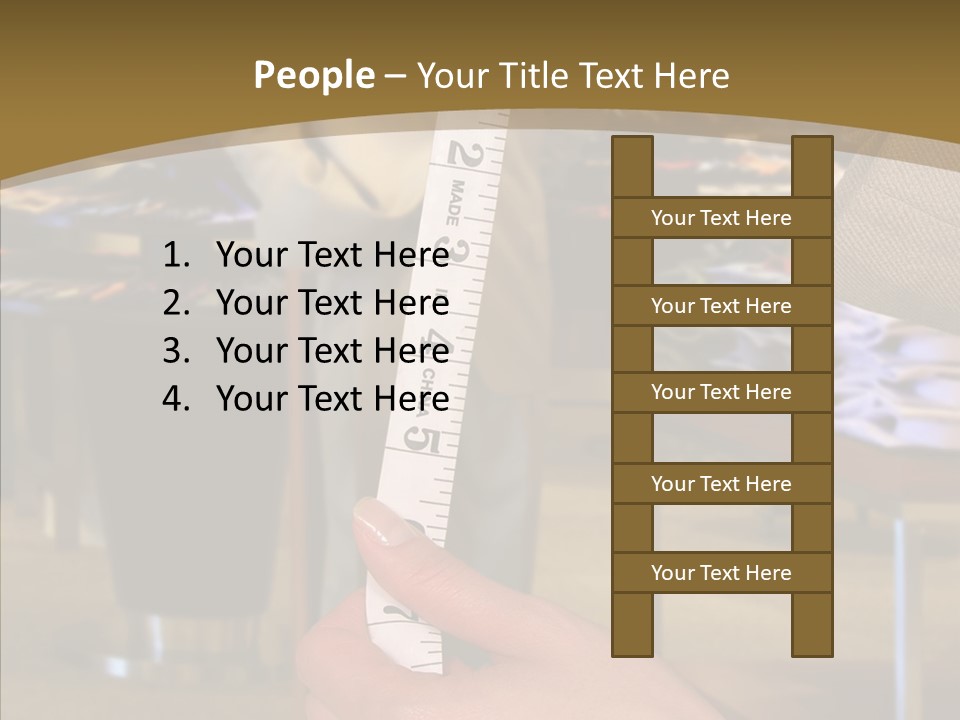 Helping Hand Young Closeup PowerPoint Template