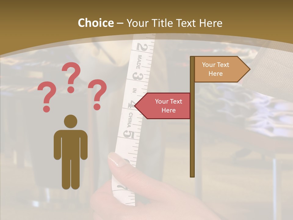 Helping Hand Young Closeup PowerPoint Template