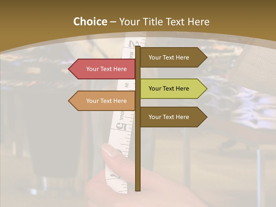 Helping Hand Young Closeup PowerPoint Template