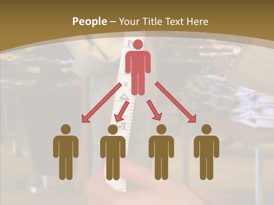 Helping Hand Young Closeup PowerPoint Template