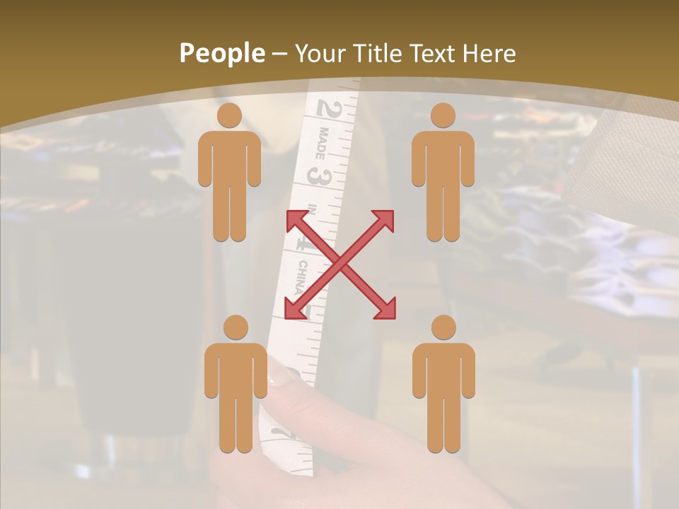 Helping Hand Young Closeup PowerPoint Template