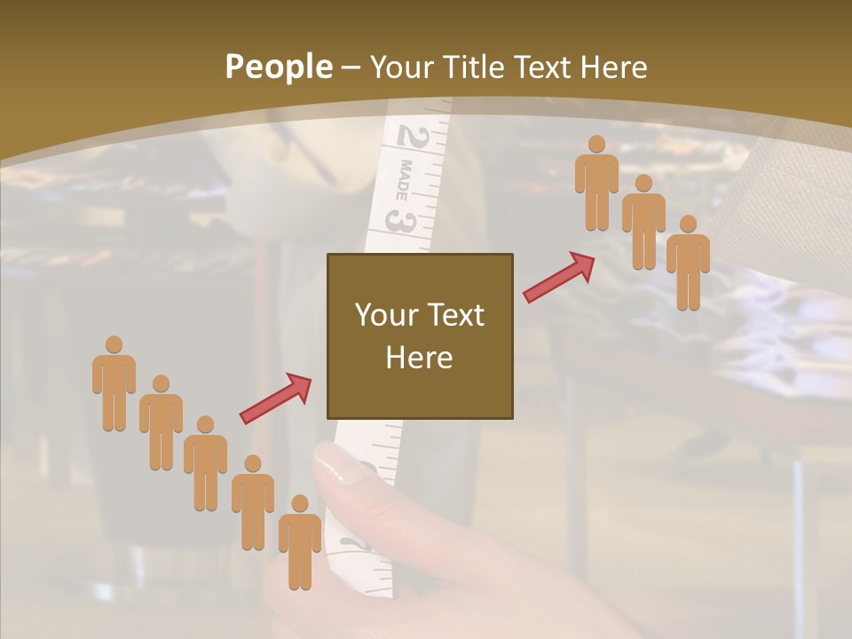 Helping Hand Young Closeup PowerPoint Template