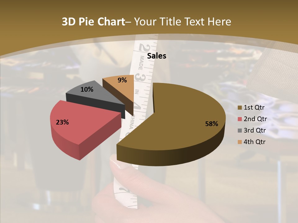 Helping Hand Young Closeup PowerPoint Template