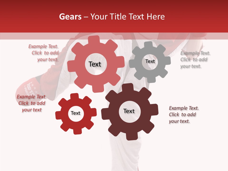 Hand Two Close Up PowerPoint Template