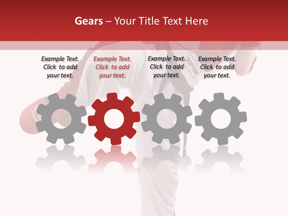 Hand Two Close Up PowerPoint Template