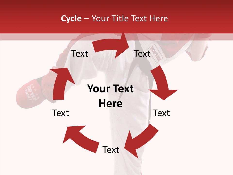 Hand Two Close Up PowerPoint Template