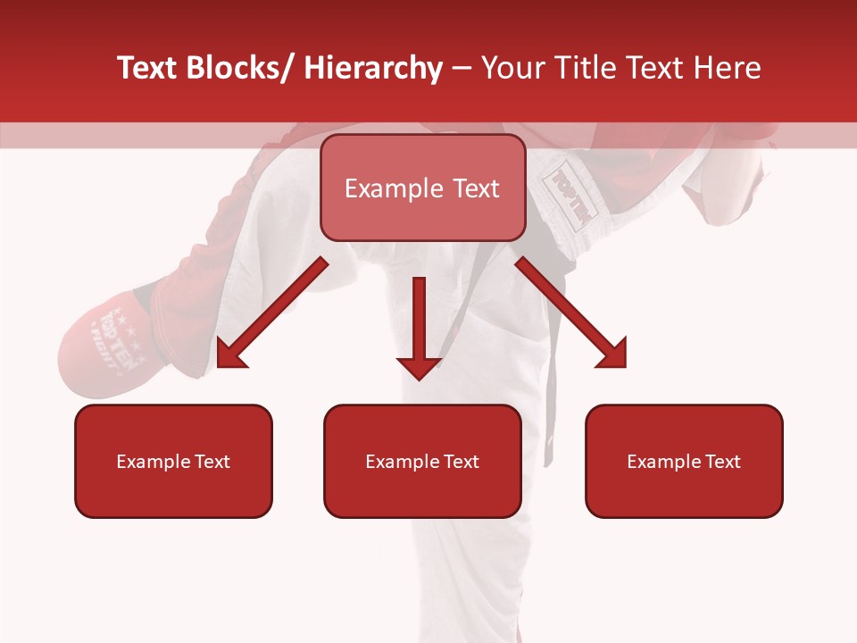 Hand Two Close Up PowerPoint Template