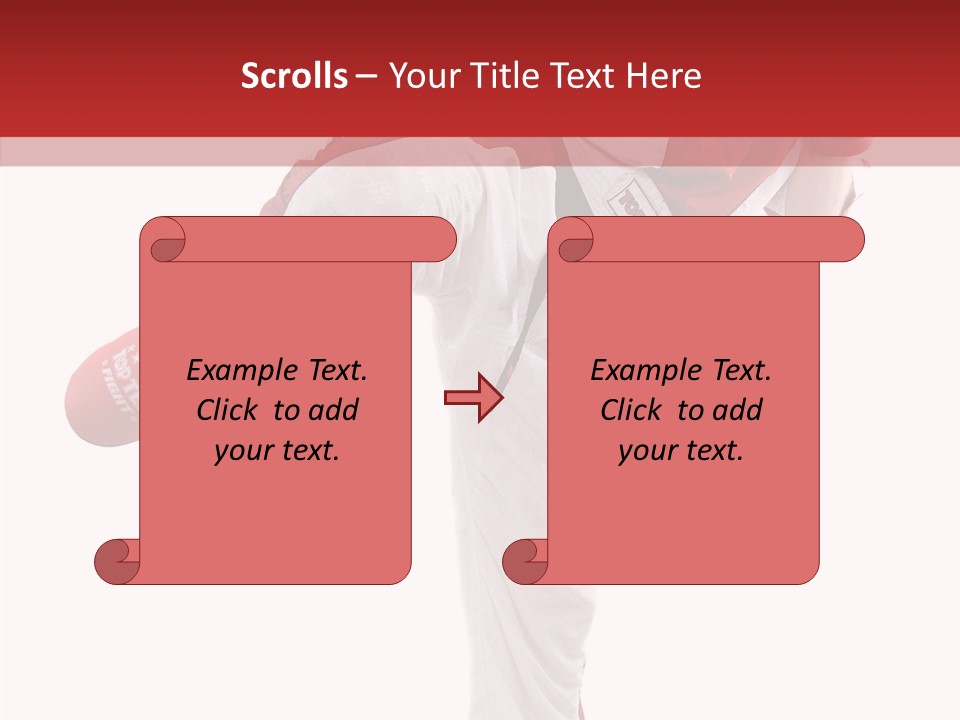 Hand Two Close Up PowerPoint Template