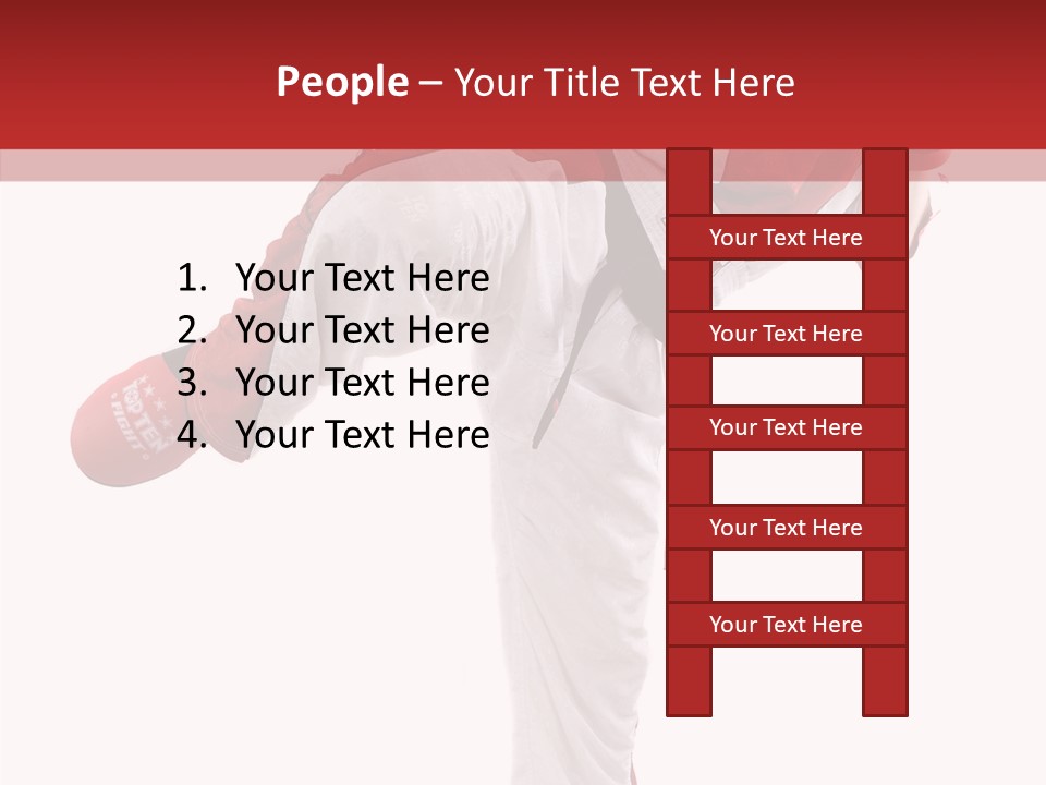 Hand Two Close Up PowerPoint Template