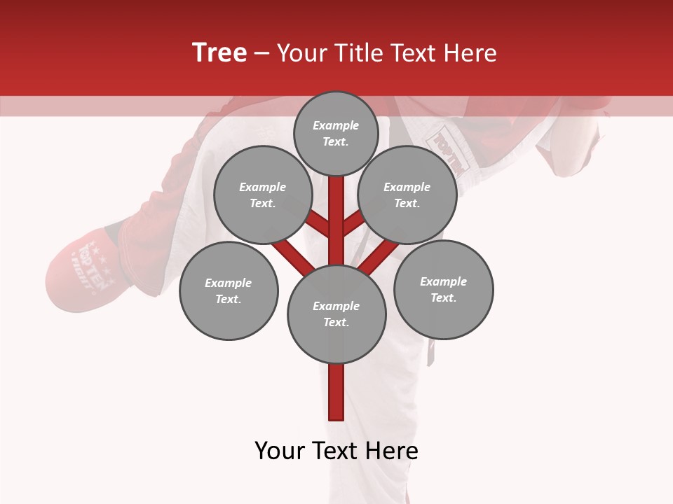 Hand Two Close Up PowerPoint Template