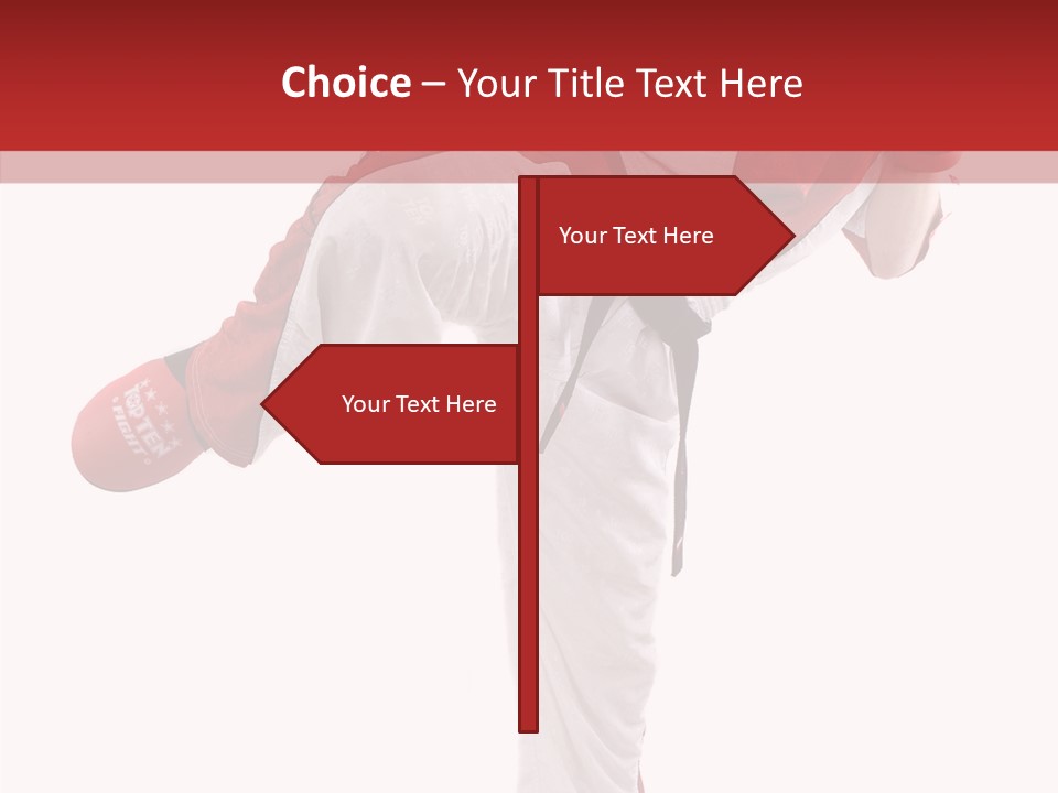 Hand Two Close Up PowerPoint Template