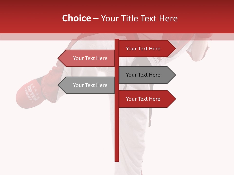Hand Two Close Up PowerPoint Template