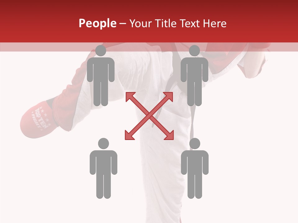 Hand Two Close Up PowerPoint Template