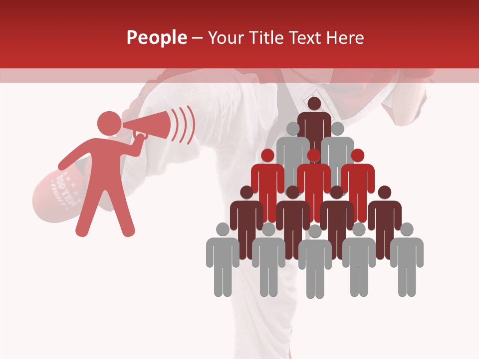 Hand Two Close Up PowerPoint Template