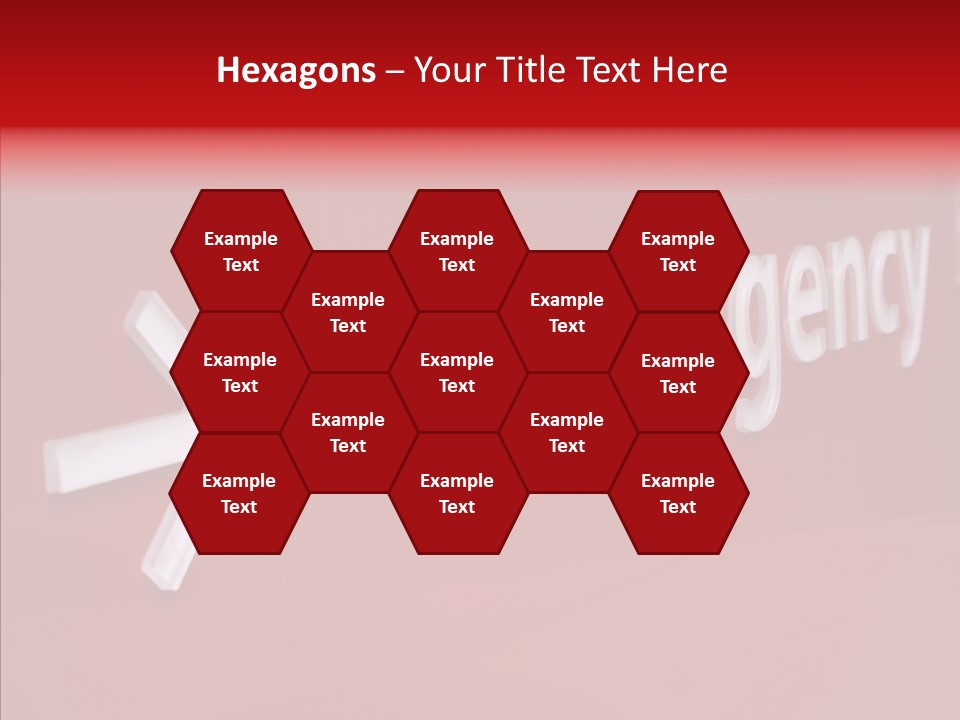 Senior  Hand Closeup PowerPoint Template