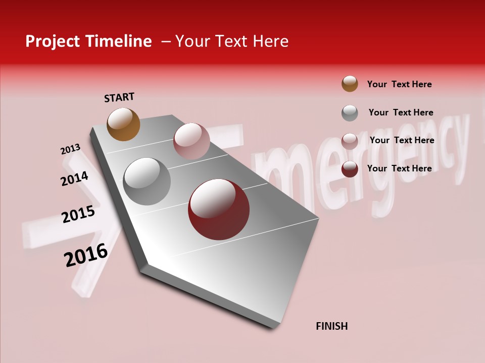 Senior  Hand Closeup PowerPoint Template