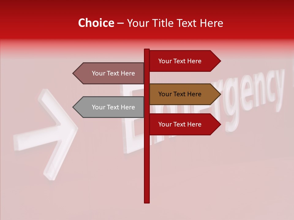 Senior  Hand Closeup PowerPoint Template