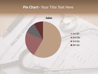 White Aging Close Up PowerPoint Template