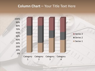 White Aging Close Up PowerPoint Template