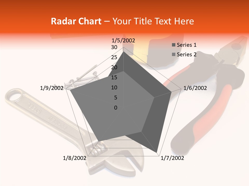 Senior  Women Hold PowerPoint Template