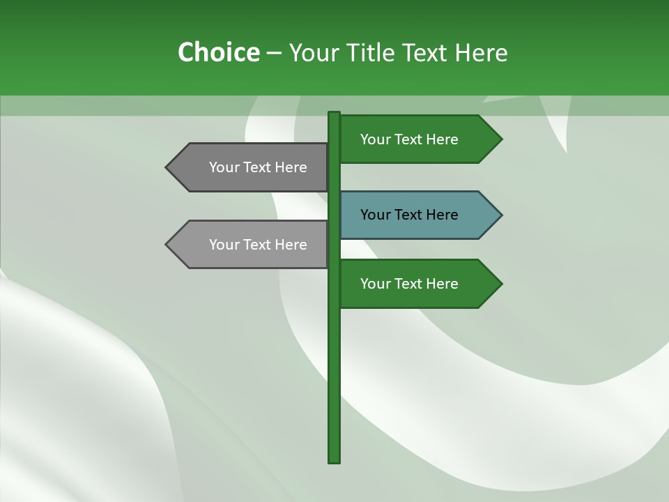 Assistance Finger Women PowerPoint Template