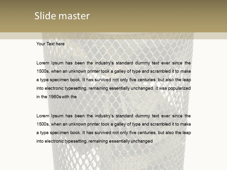 Care Hand Elder PowerPoint Template