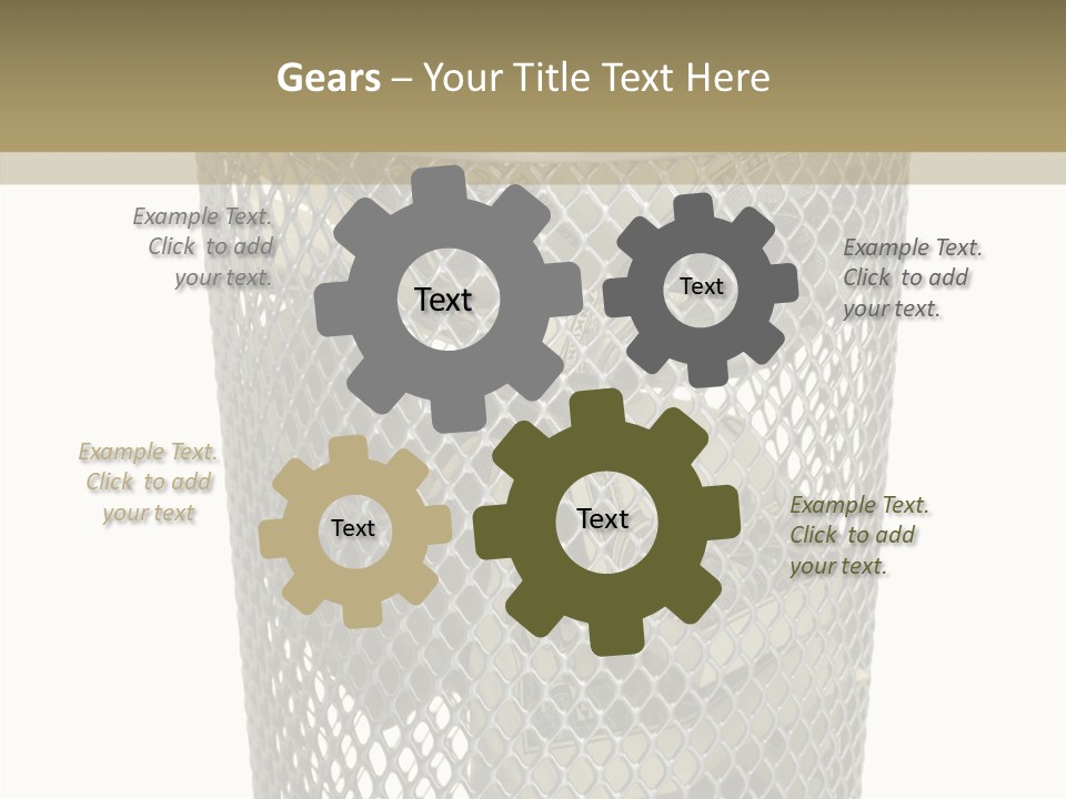 Care Hand Elder PowerPoint Template