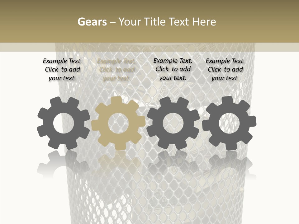 Care Hand Elder PowerPoint Template