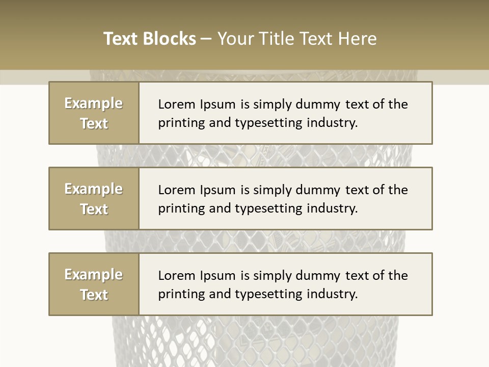 Care Hand Elder PowerPoint Template