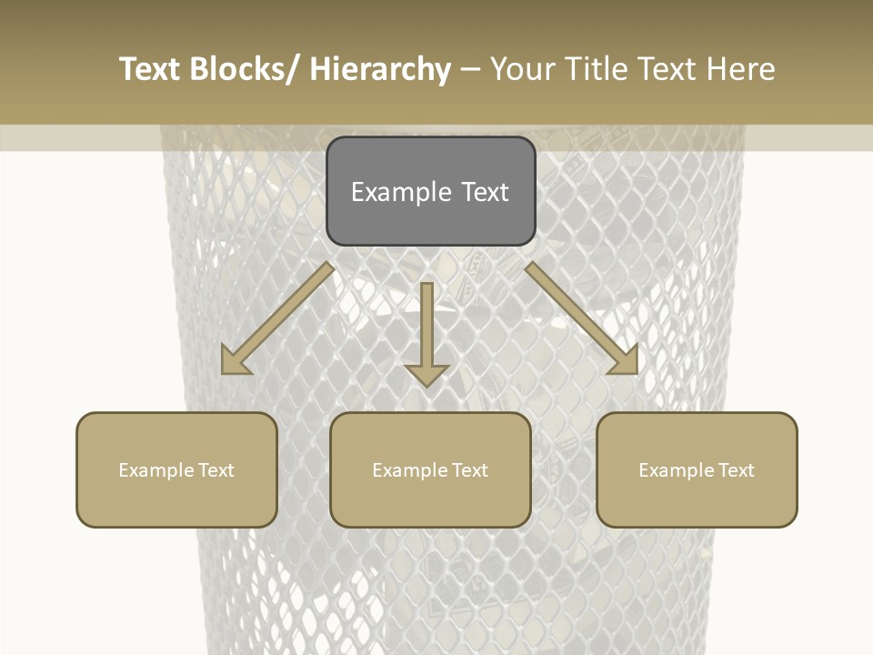 Care Hand Elder PowerPoint Template