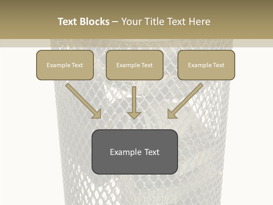 Care Hand Elder PowerPoint Template