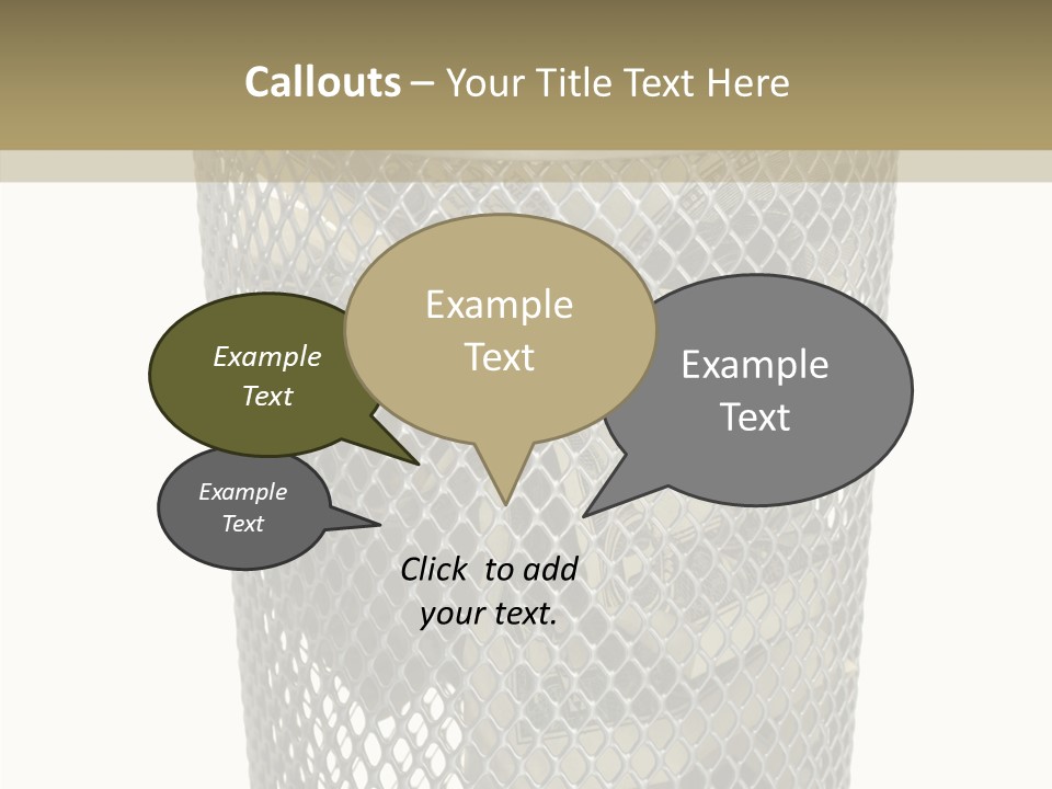 Care Hand Elder PowerPoint Template