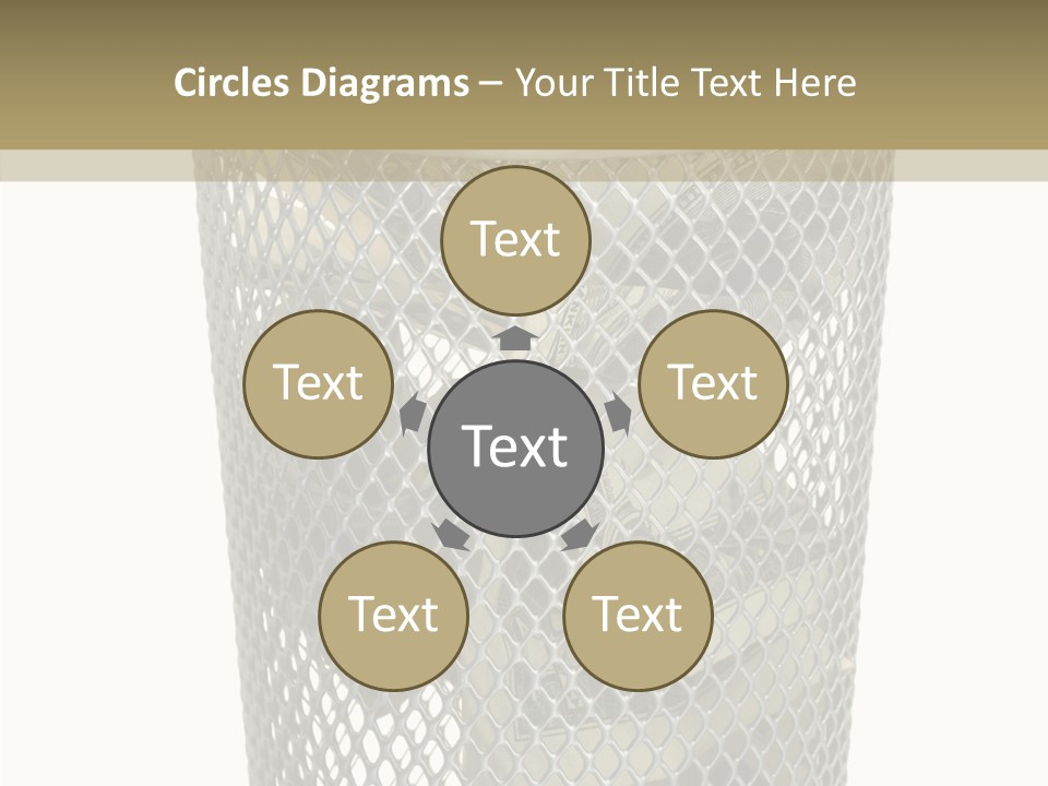 Care Hand Elder PowerPoint Template