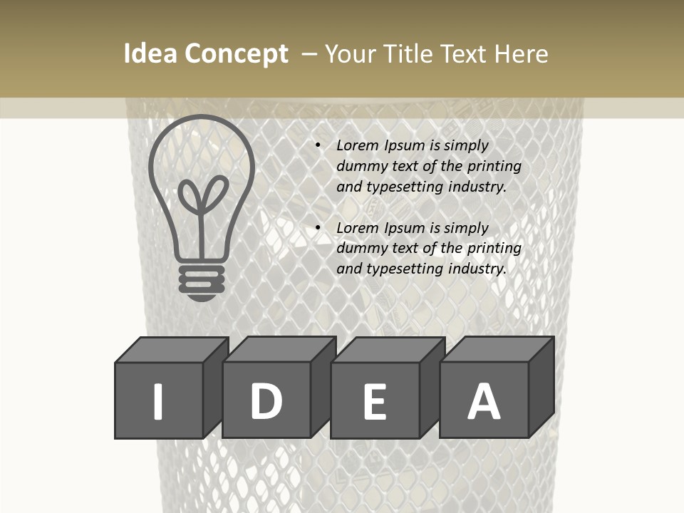 Care Hand Elder PowerPoint Template